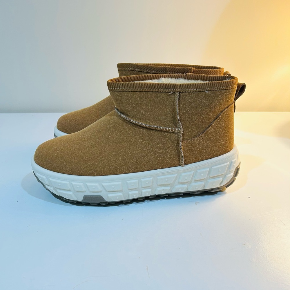 Idaho Platform Booties - Chestnut